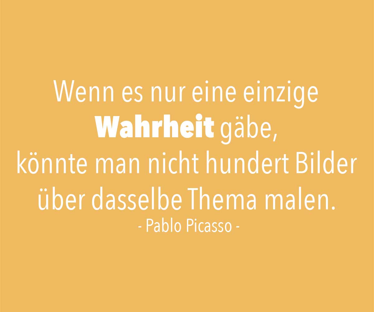 Zitat Pablo Picasso