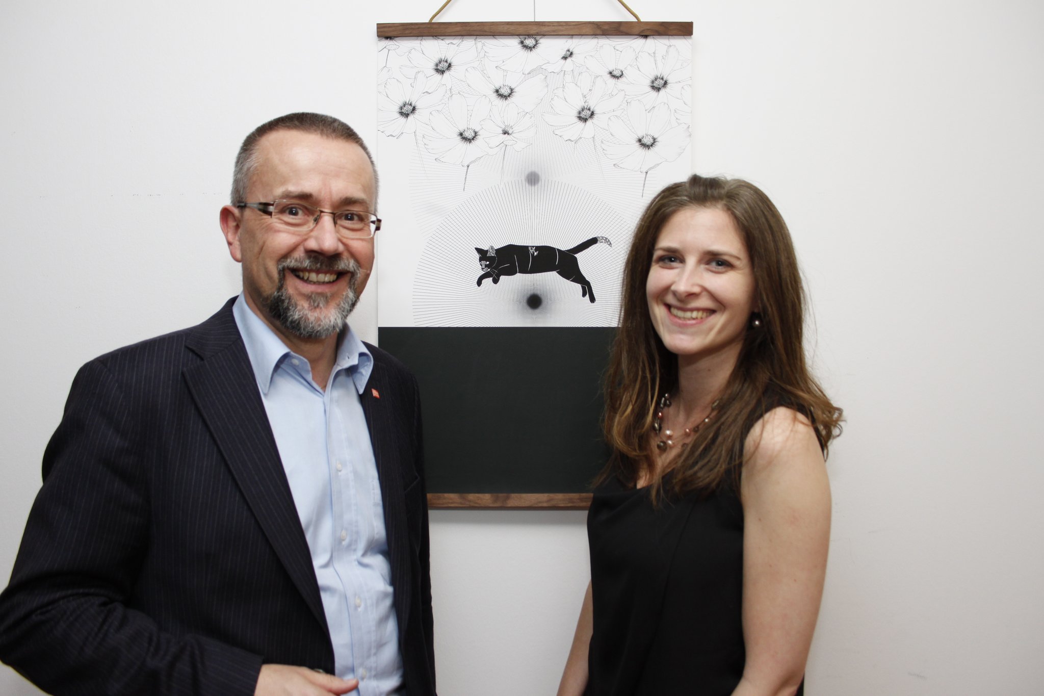 Vernissage Ried Illustration Kunst