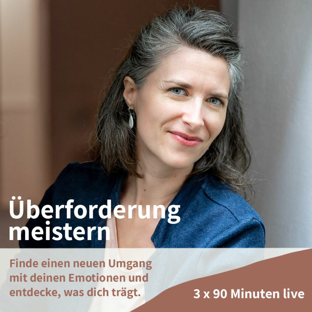 Überforderung meistern: Finde einen neuen Umgang mit deinen Emotionen und entdecke, was dich trägt. Kurs mit Johanna Leitner